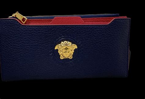 versace card case.